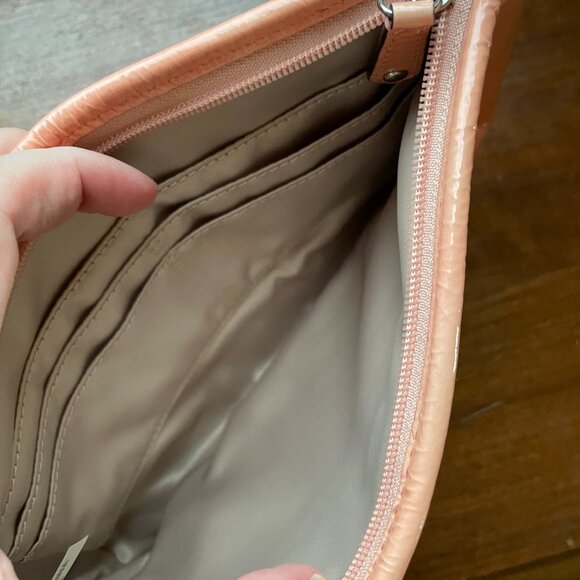 Pink  Coach Wristlet with Chain - Picture 6 of 8